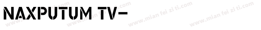 Naxputum TV字体转换